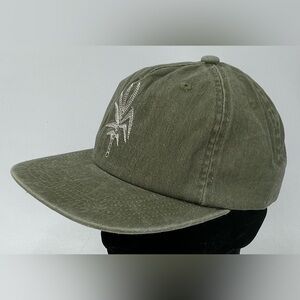 NWT Copalli Rum Unisex Baseball Cap Hat Olive Green‎ Embroidered Adjustable New